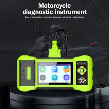 JDiag M300 Ръчен тестер за диагностика на мотоциклети помага на техника да диагностицира проблеми и да направи ремонти по-бързи